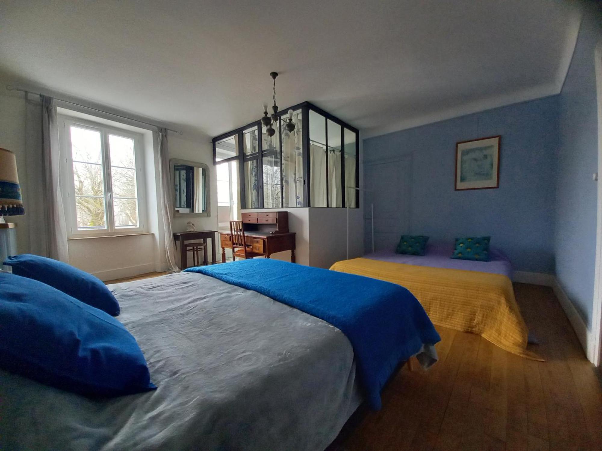 Maison Violette En Berry Aigurande Bagian luar foto
