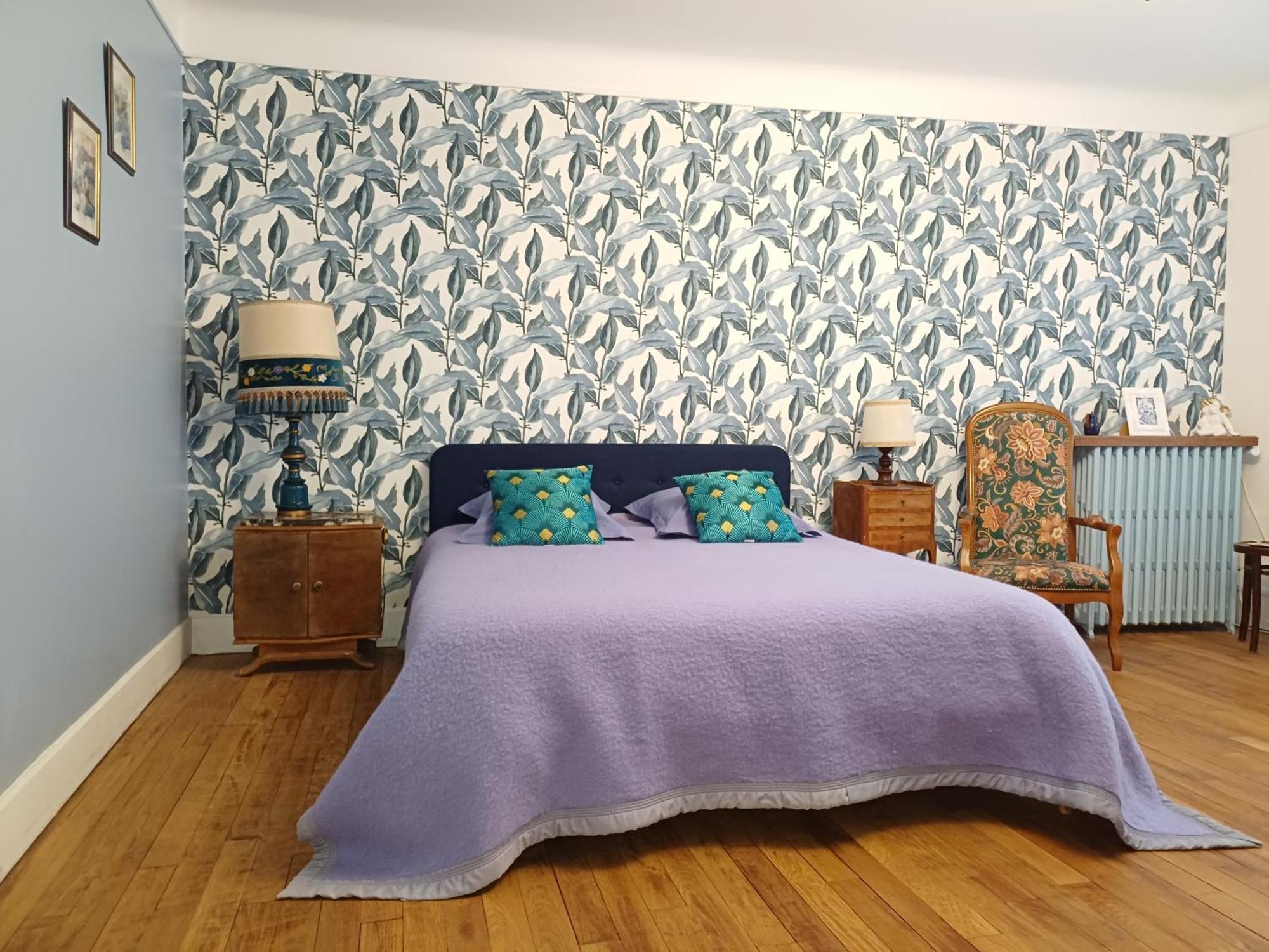 Maison Violette En Berry Aigurande Bagian luar foto